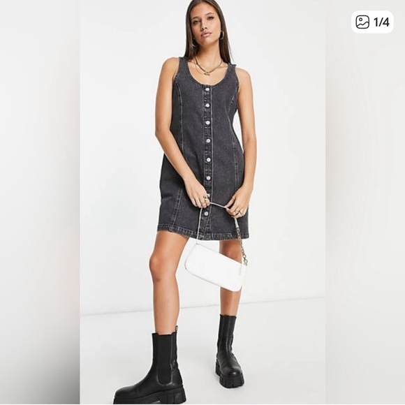 Levi's Dresses & Skirts - Levi's Tuli Denim Mini Dress Size Small